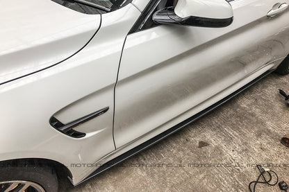 BMW F82 F83 M4 Performance Carbon Fiber Side Skirts