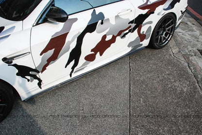 BMW E92 E93 M3 Carbon Fiber Side Skirts