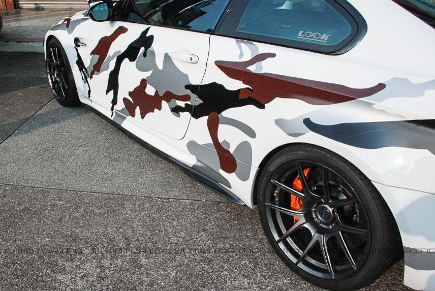 BMW E92 E93 M3 Carbon Fiber Side Skirts