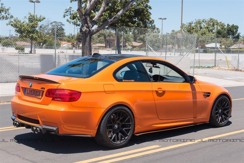 BMW E92 E93 M3 Carbon Fiber Rear Bumper Skirts