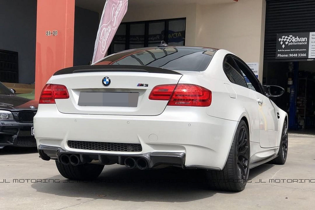 BMW E92 E93 M3 Carbon Fiber Rear Bumper Skirts