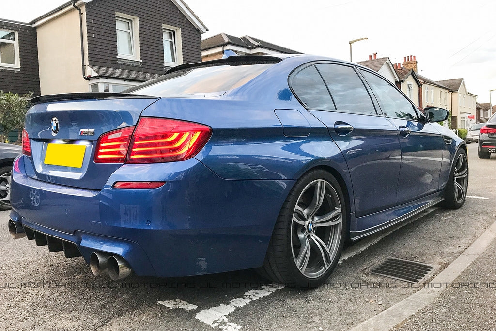 BMW F10 5 Series Performance Style Carbon Fiber Trunk Spoiler