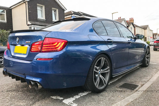 BMW F10 5 Series Performance Style Carbon Fiber Trunk Spoiler
