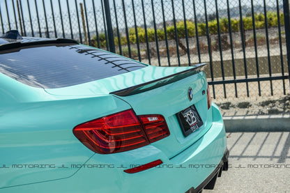 BMW F10 5 Series 3D Style Carbon Fiber Trunk Spoiler