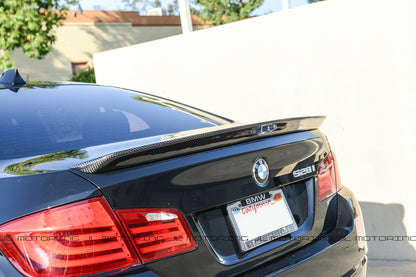 BMW F10 5 Series 3D Style Carbon Fiber Trunk Spoiler