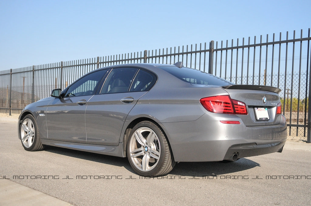 BMW F10 5 Series 3D Style Carbon Fiber Trunk Spoiler