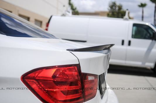 BMW F80 M3 F30 3 Series Performance Style Carbon Fiber Trunk Spoiler