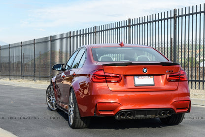 BMW F80 M3 F30 3 Series M Style Carbon Fiber Trunk Spoiler
