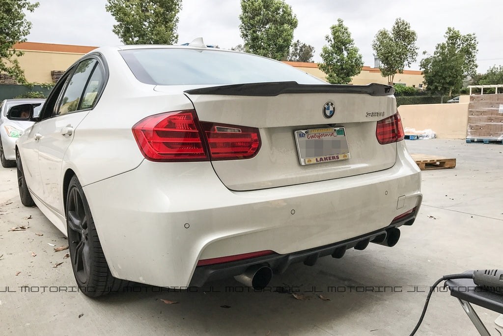 BMW F80 M3 F30 3 Series M Style Carbon Fiber Trunk Spoiler