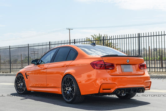 BMW F30 F80 M3 CS Carbon Fiber Trunk Spoiler