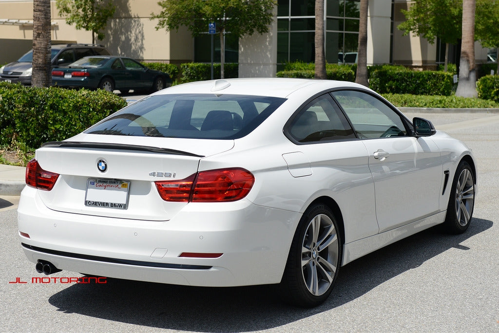 BMW F32 4 Series Performance Style Carbon Fiber Trunk Spoiler