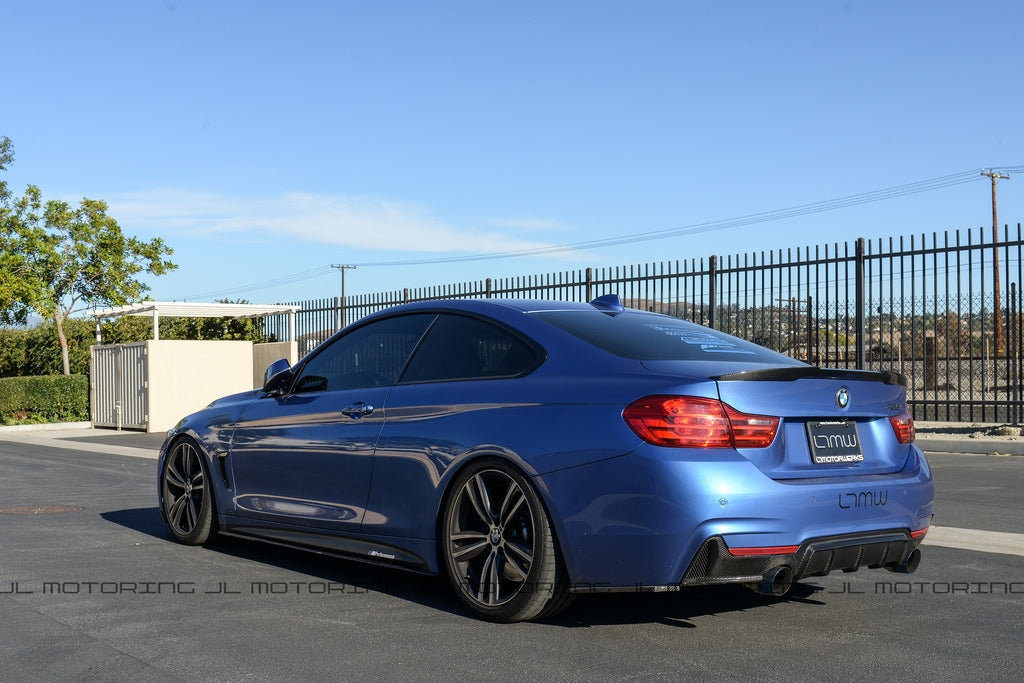BMW F32 4 Series M4 Style Carbon Fiber Trunk Spoiler