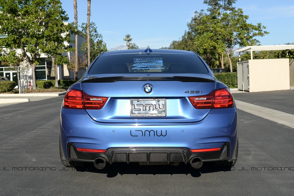 BMW F32 4 Series M4 Style Carbon Fiber Trunk Spoiler