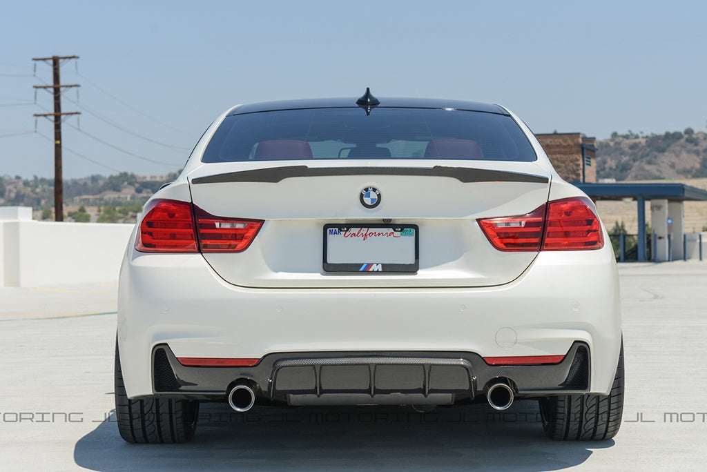 BMW F32 4 Series M4 Style Carbon Fiber Trunk Spoiler