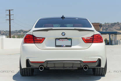 BMW F32 4 Series M4 Style Carbon Fiber Trunk Spoiler