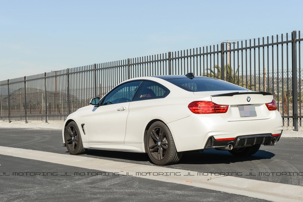 BMW F32 4 Series M4 Style Carbon Fiber Trunk Spoiler