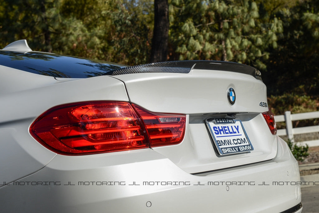 BMW F36 4 Series Gran Coupe Performance Carbon Fiber Trunk Spoiler