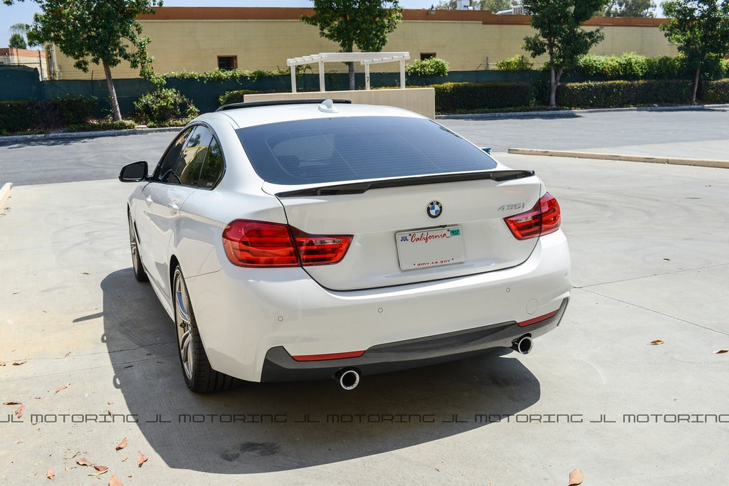 BMW F36 4 Series Gran Coupe Performance Carbon Fiber Trunk Spoiler