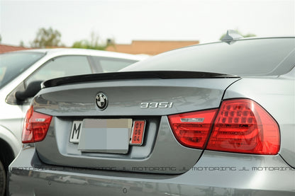 BMW E90 3 Series Performance Style Carbon Fiber Trunk Spoiler