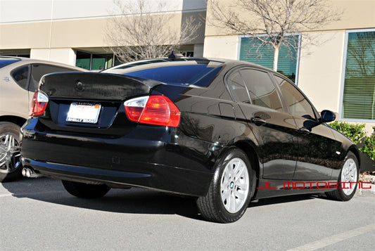 BMW E90 CSL Style Add On Carbon Fiber Trunk Spoiler
