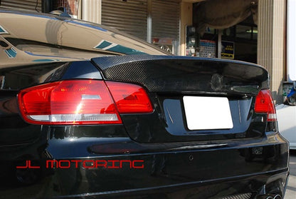 BMW E92 CSL Style Add On Carbon Fiber Trunk Spoiler