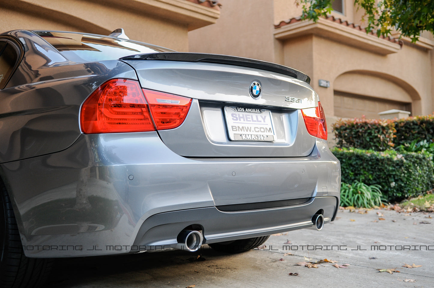 BMW E90 3 Series Performance Style Carbon Fiber Trunk Spoiler