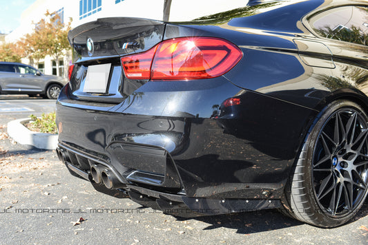 BMW F80 F82 F83 M3 M4 Varis Style Carbon Fiber Rear Diffuser