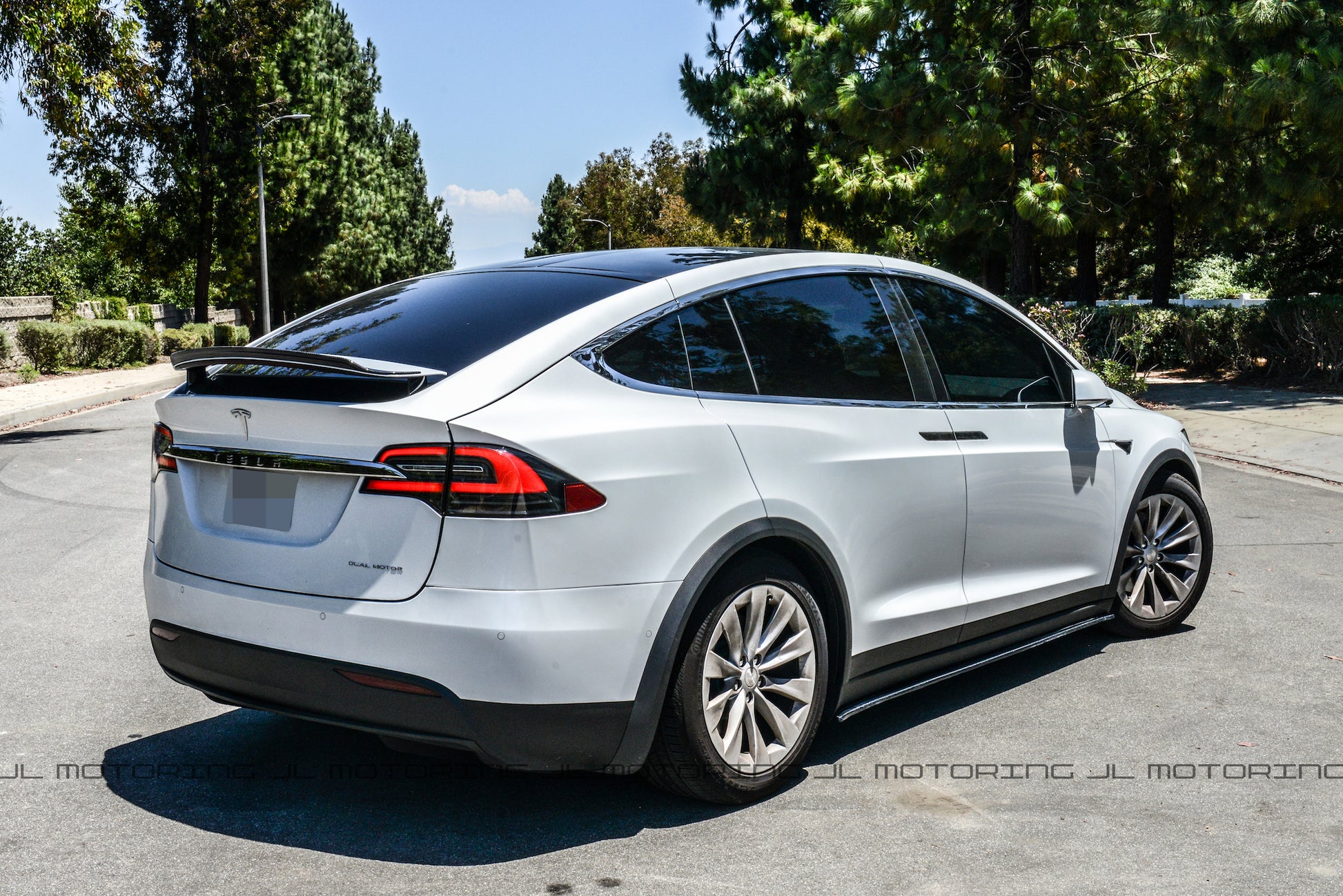 Tesla Model X Carbon Fiber Side Skirts