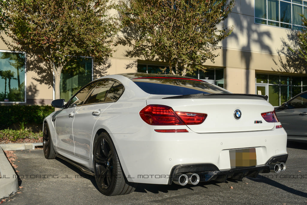 BMW F12 F13 F06 M6 V2 Style Carbon Fiber Trunk Spoiler