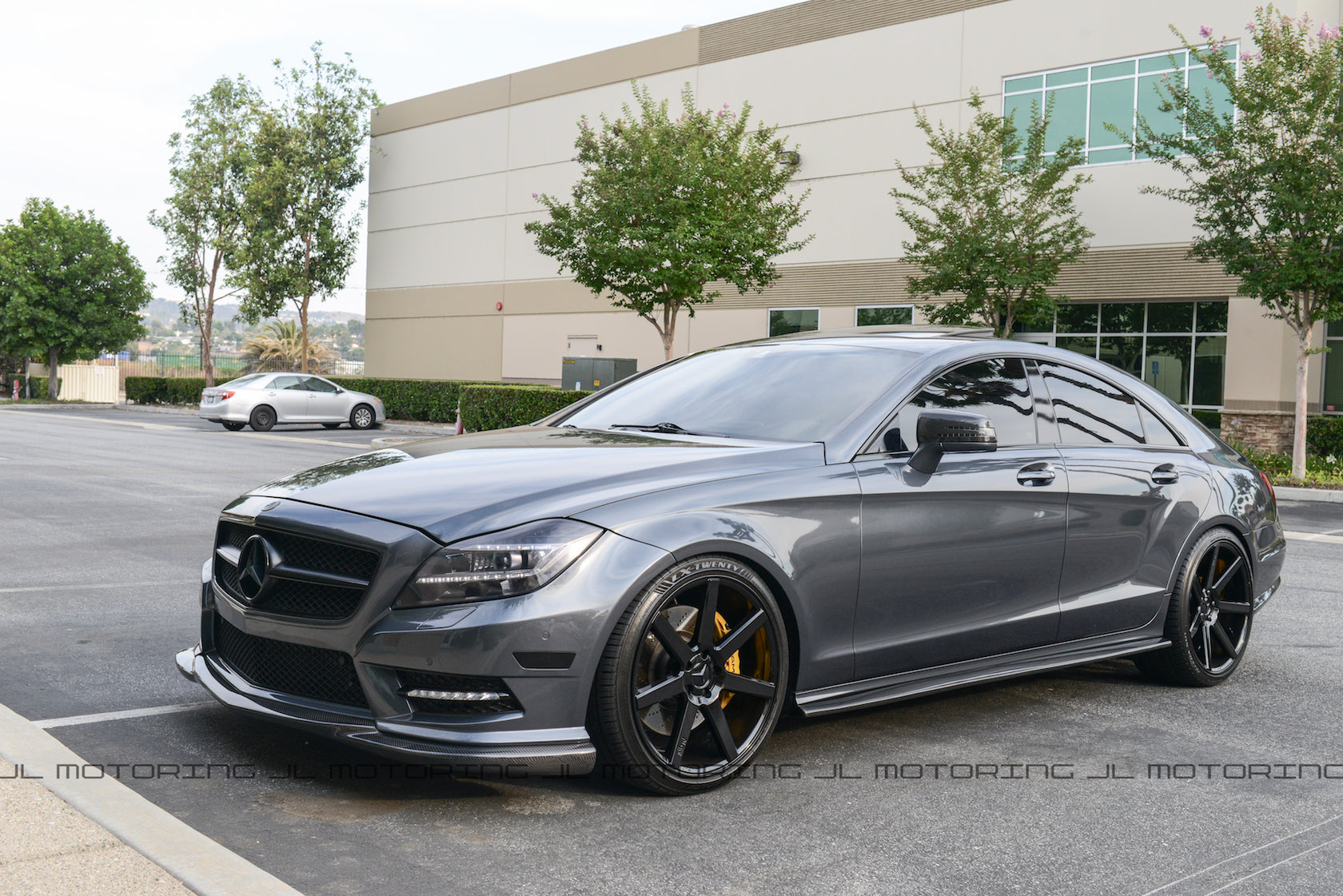 Mercedes Benz W218 CLS63 AMG Carbon Fiber Side Skirts