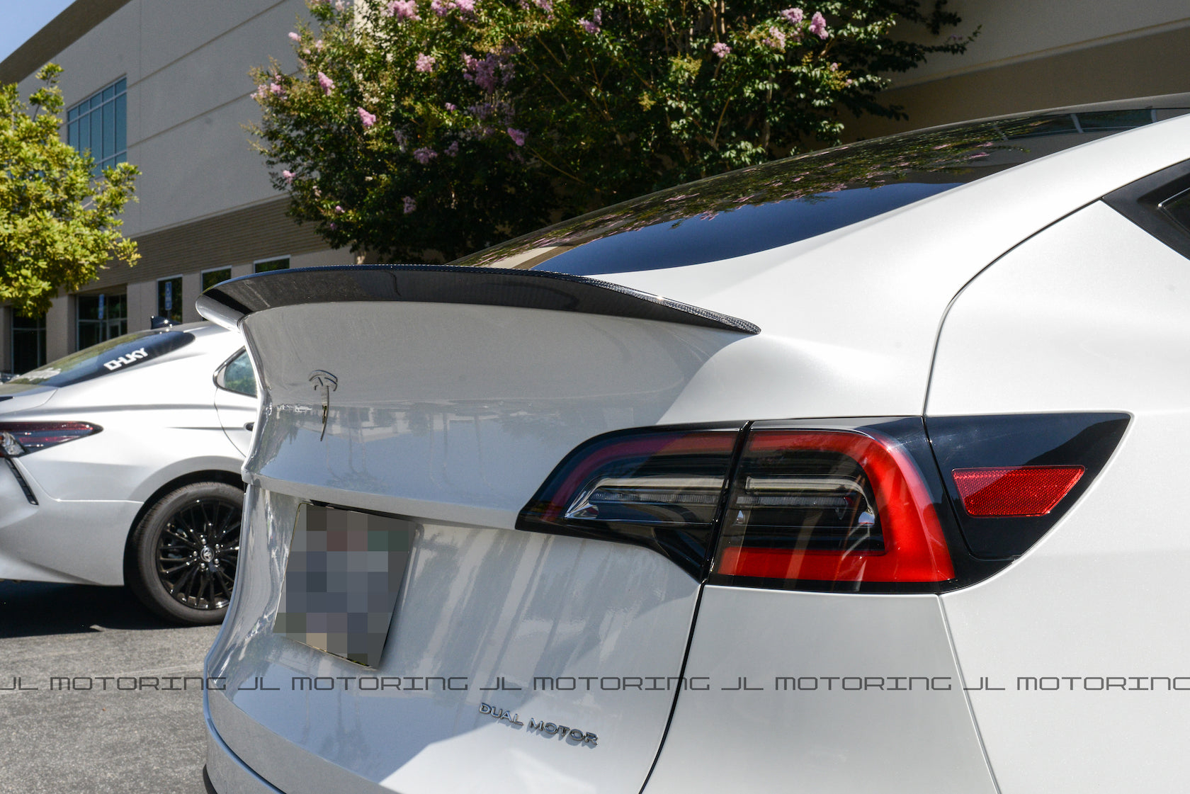 Tesla Model Y Carbon Fiber Trunk Spoiler