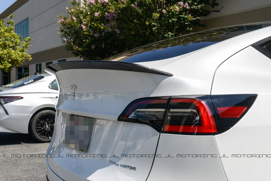 Tesla Model Y Carbon Fiber Trunk Spoiler