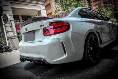 BMW F22 228 230 M235 M240 F87 M2 M2C GTX Carbon Fiber Trunk Spoiler