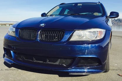 BMW E90 E91 3 Series 328 335 Performance Bumper Carbon Fiber Front Splitters