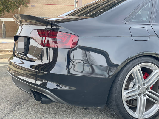 Audi B8 S4 Carbon Fiber Trunk Spoiler