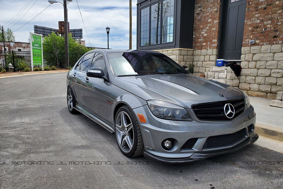 Mercedes Benz W204 C63 AMG Carbon Fiber Side Skirts