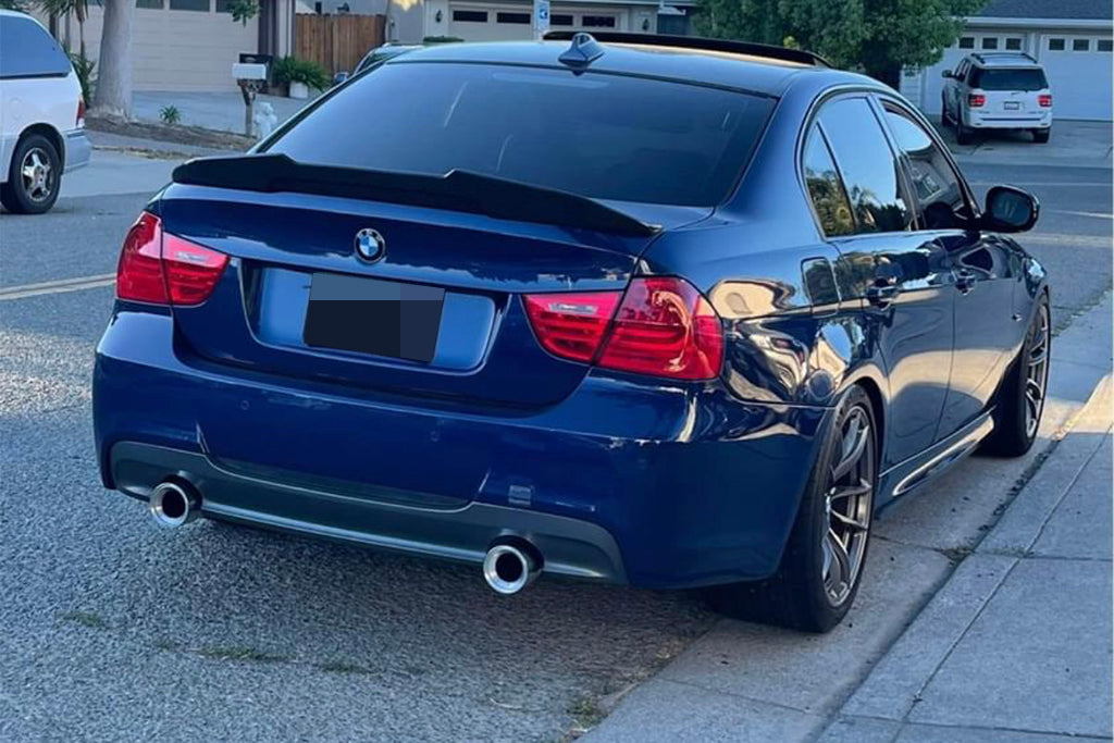 BMW E90 M3 3 Series GTX Carbon Fiber Trunk Spoiler