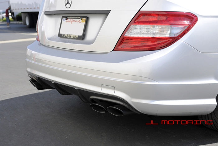 Mercedes Benz W204 C63 Carbon Fiber Rear Diffuser