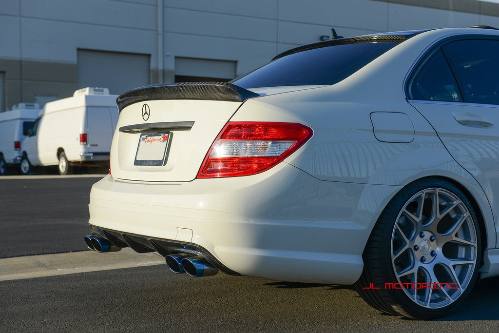 Mercedes Benz W204 C63 Carbon Fiber Rear Diffuser