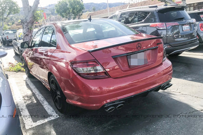 Mercedes Benz W204 C63 Carbon Fiber Rear Diffuser