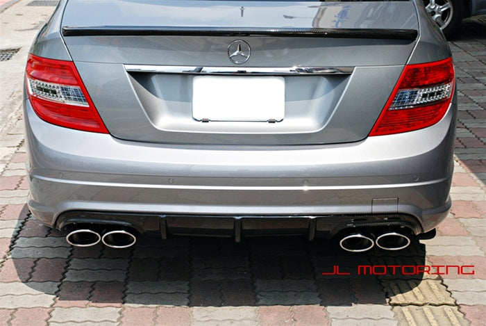 Mercedes Benz W204 C63 Carbon Fiber Rear Diffuser