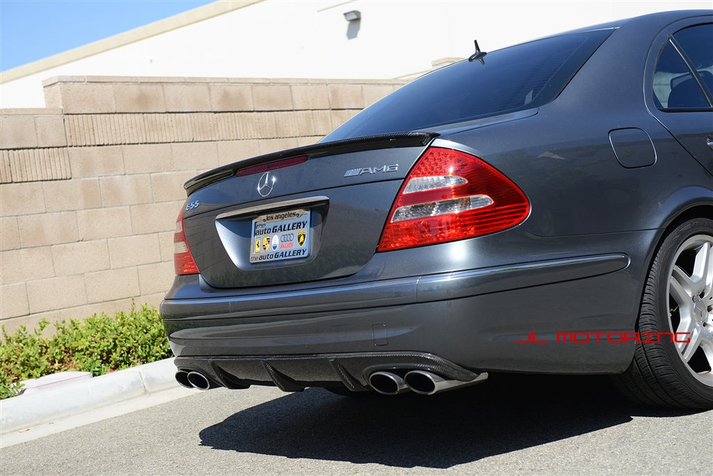 Mercedes W211 E55 AMG Carbon Fiber Rear Diffuser