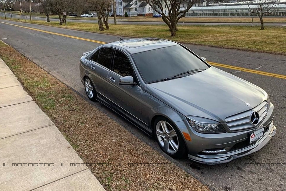 Mercedes Benz W204 Carbon Fiber Front Lip
