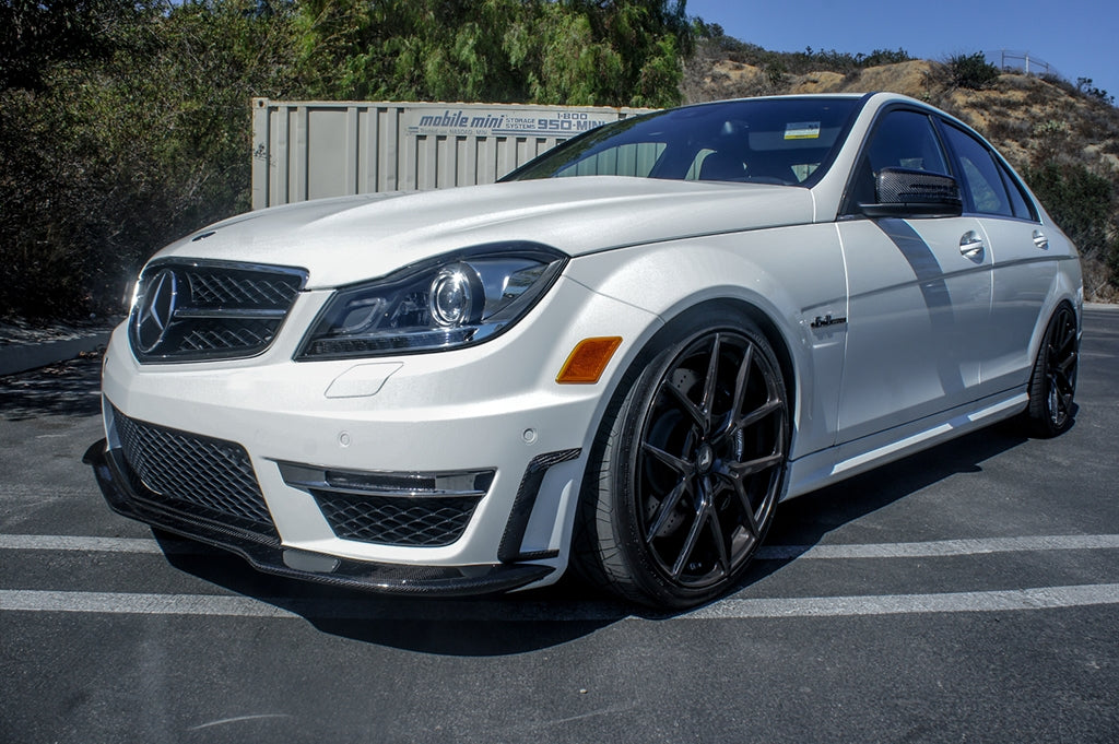 Mercedes Benz W204 C63 AMG Black Series Carbon Fiber Front Lip