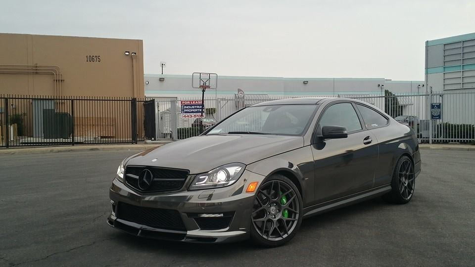 Mercedes Benz W204 C63 AMG Carbon Fiber Front Lip