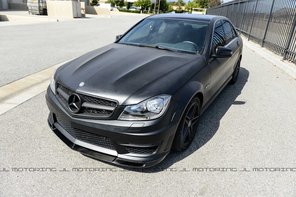 Mercedes Benz W204 C63 AMG Carbon Fiber Front Lip
