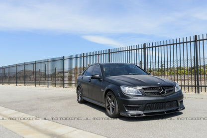 Mercedes Benz W204 C63 AMG Carbon Fiber Front Lip