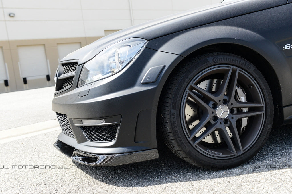 Mercedes Benz W204 C63 AMG Carbon Fiber Front Lip