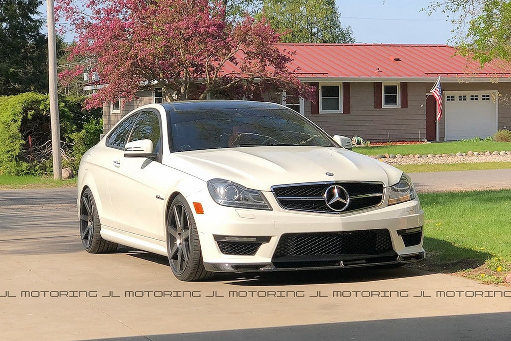 Mercedes Benz W204 C63 AMG Carbon Fiber Front Lip