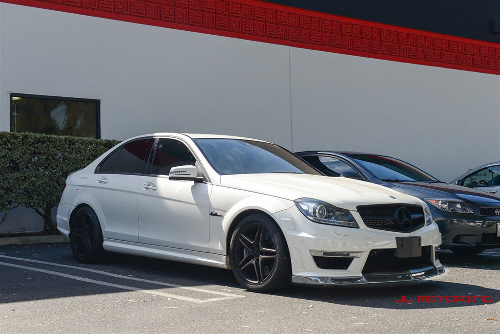 Mercedes Benz W204 C63 AMG Carbon Fiber Front Lip